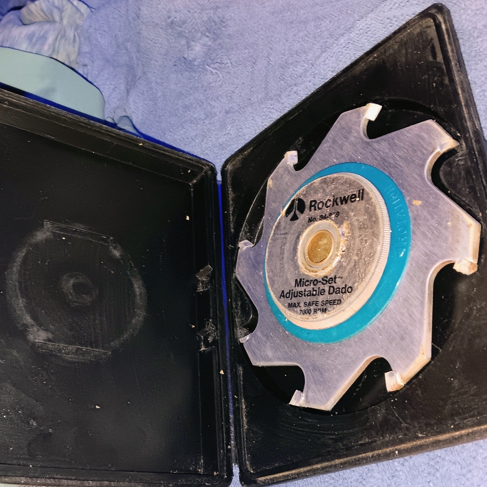 Rockwell Micro-Set Adjustable Dado Blade
